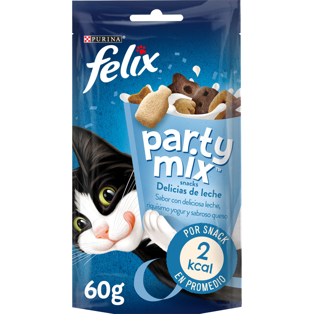 Felix® Party Mix Delicias de Leche Purina®